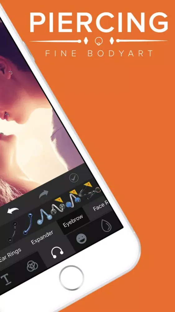 Piercing Booth Bodyart - Nose, Ear & Body Editor Screenshots