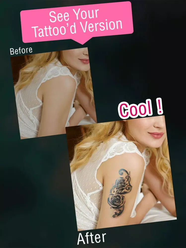 Capturas de pantalla de Tattoo Designer Booth - Add Tattoos on your body iPad 