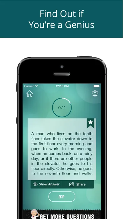 Zrzuty ekranu Brain Teasers - Thinking Games