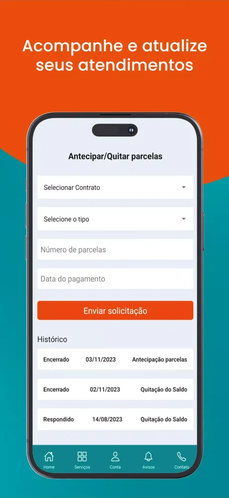 Cliente Terra Brasilis Screenshots