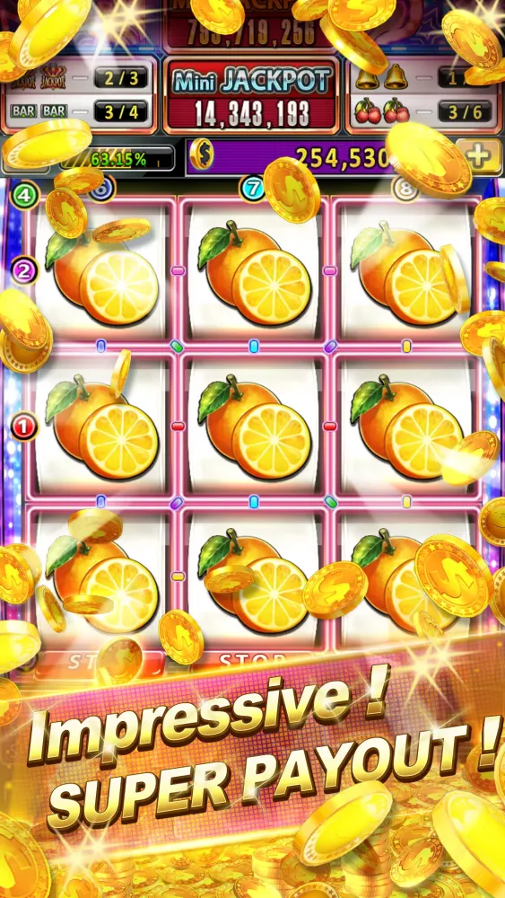 Jackpot 8 Line Slots スクリーンショット