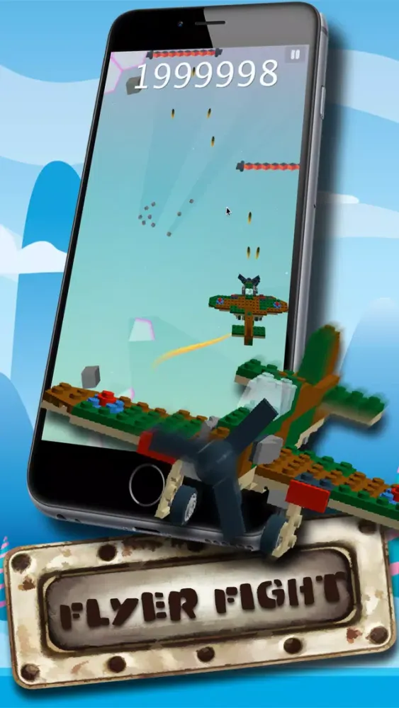 space plane shooting : pixel war Screenshots