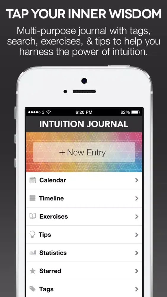 Intuition Journal – Intuition trainer with dream, synchronicity, and gratitude log应用截图