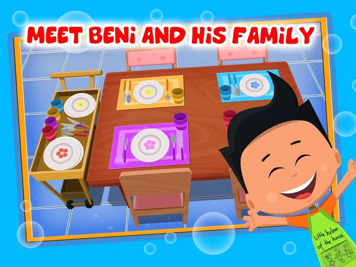 Little Helper of the House Kitchen iPad  스크린샷