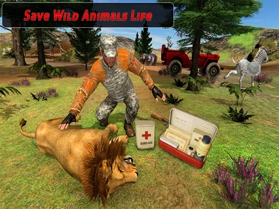 صور Animal Jungle Rescue Simulator iPad 