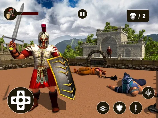 Gladiator Fighting Arena Glory iPad 應用截圖