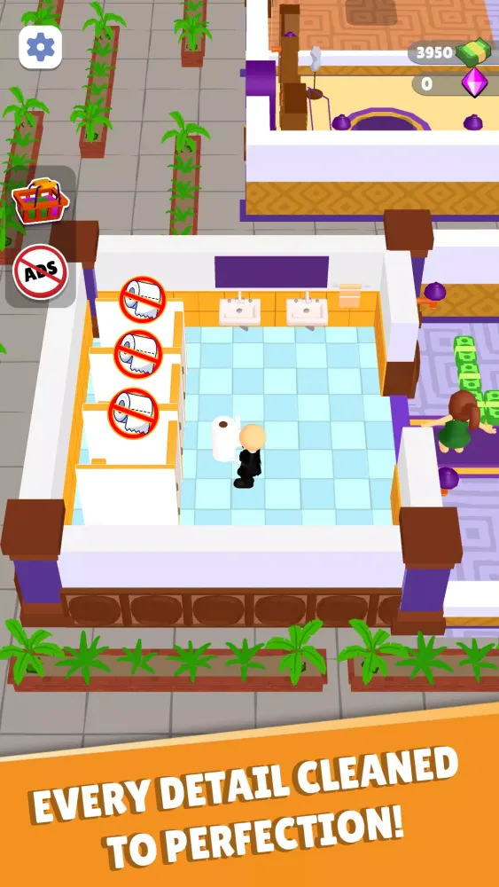 Capturas de tela do Dinner Please