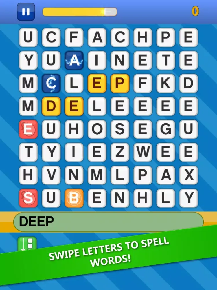 Zrzuty ekranu Crush Words - Word Search Jumble iPad 