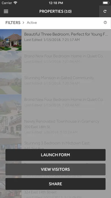 Spacio: Mobile Companion App Screenshots