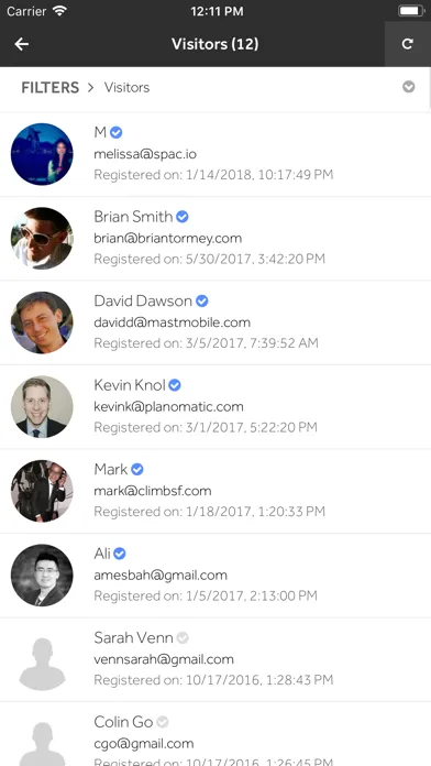 Spacio: Mobile Companion App Screenshots
