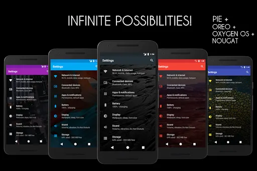 Transparent Pie/Oreo/Oxygen -  Screenshots