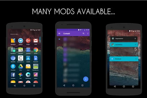 Transparent Pie/Oreo/Oxygen -  Screenshots