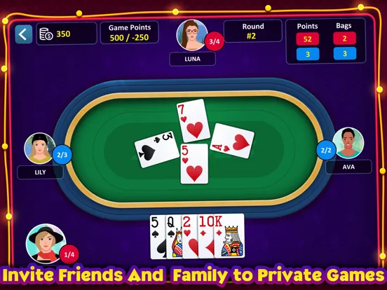 Spades: Casino Card Game iPad  স্ক্রিনশট