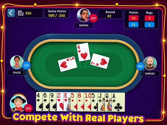 Spades: Casino Card Game iPad  স্ক্রিনশট