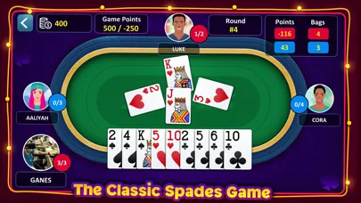 Spades: Casino Card Game স্ক্রিনশট