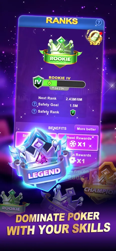 Ảnh chụp màn hình của Poker World-Hold'em Frenzy
