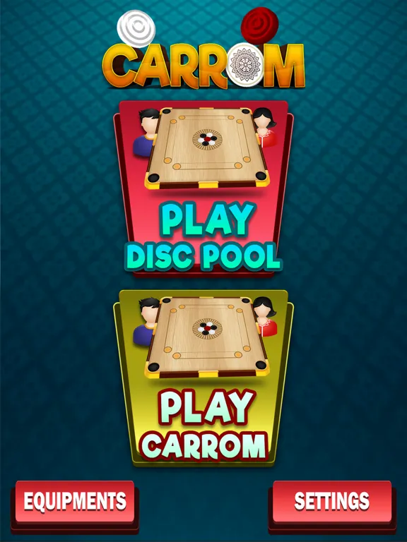 Capturas de tela do Carrom Free Pool iPad 