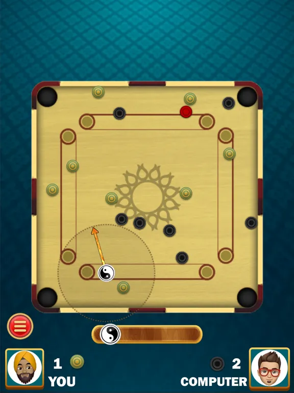 Capturas de tela do Carrom Free Pool iPad 