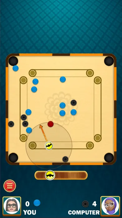 Capturas de tela do Carrom Free Pool