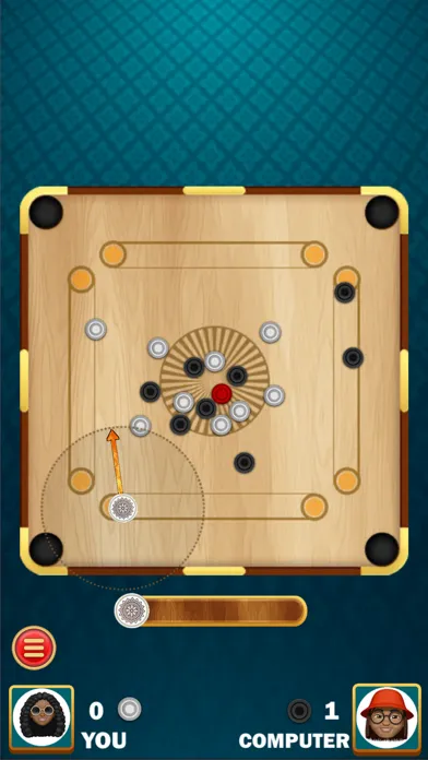 Capturas de tela do Carrom Free Pool