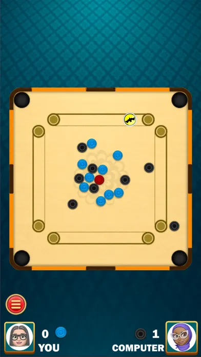 Capturas de tela do Carrom Free Pool