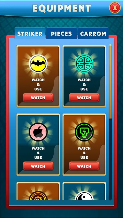 Capturas de tela do Carrom Free Pool