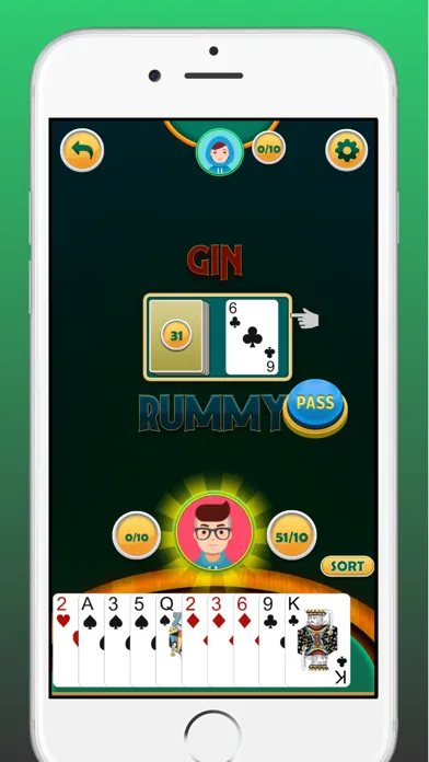 Gin Rummy Offline Card Game Screenshots