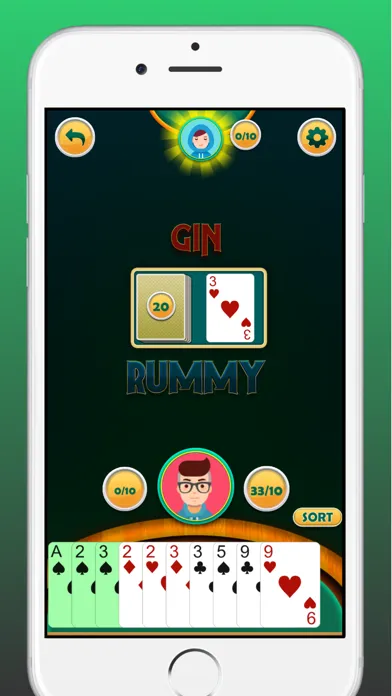 Gin Rummy Offline Card Game Screenshots
