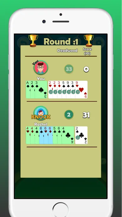 Gin Rummy Offline Card Game Screenshots