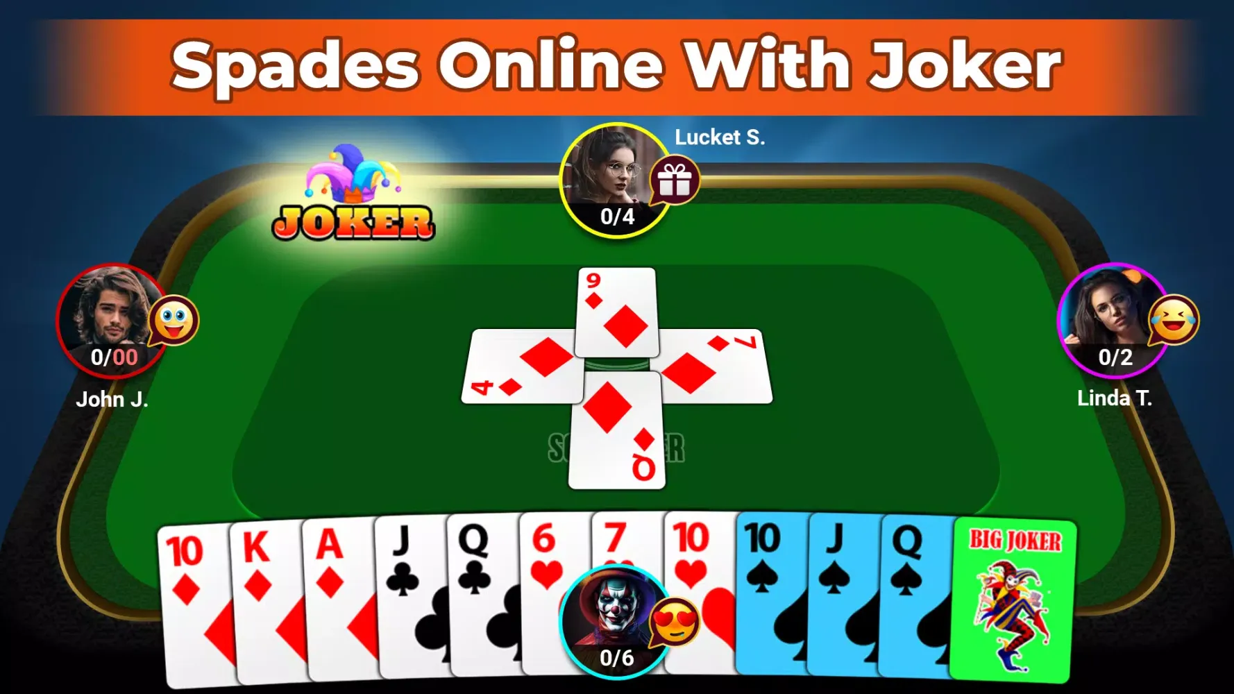 Скриншоты Spades