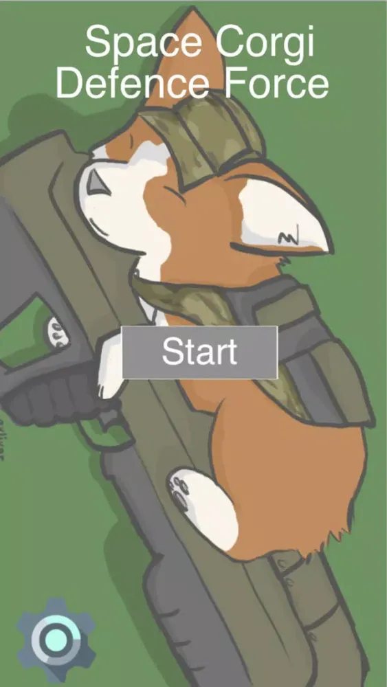Ảnh chụp màn hình của Space Corgi Defence Force