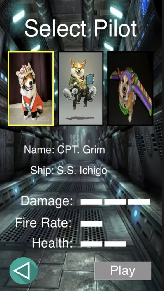 Ảnh chụp màn hình của Space Corgi Defence Force