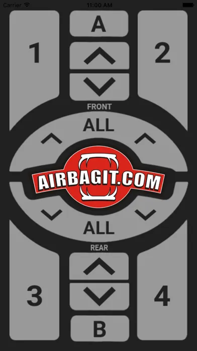 AirBagIt.com SmartRide BLE Controller Ekran Görüntüleri