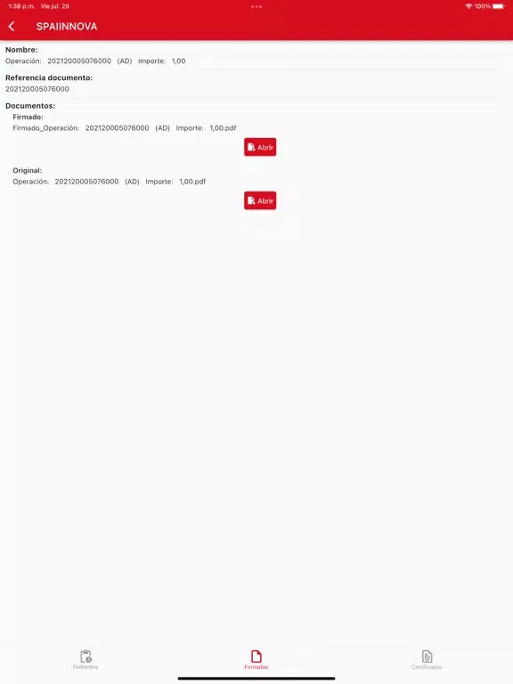 SPAI-AppFirma iPad 应用截图