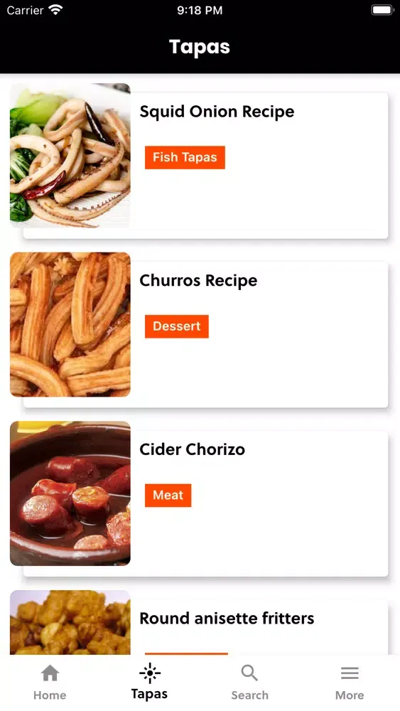 Screenshot di Spain Tapas