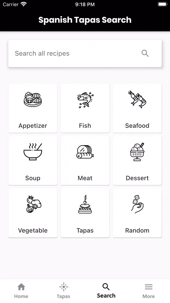 Screenshot di Spain Tapas