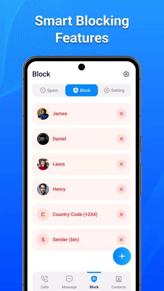 Caller ID: Spam Call & Block سکرین شاٹس