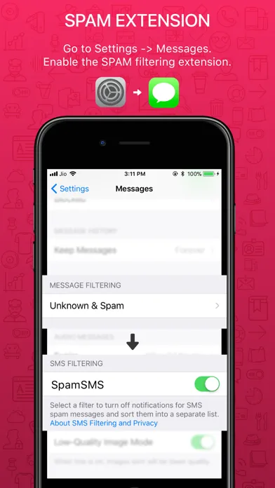 SpamSMS - Block Junk Messages Screenshots