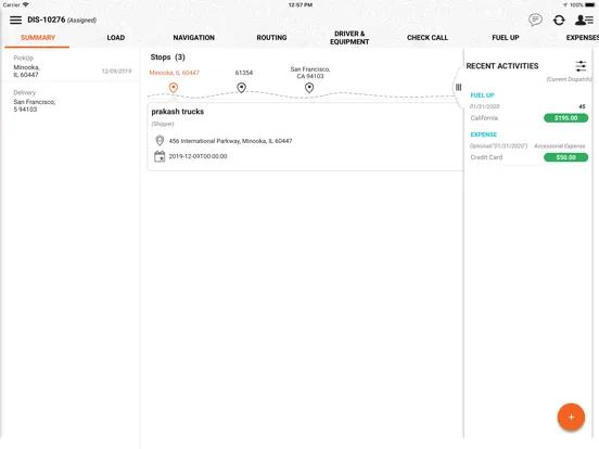 Скриншоты TruckLogics iPad 
