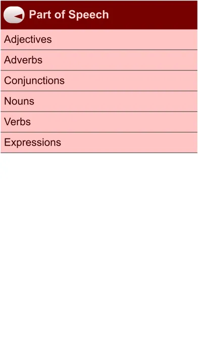 Capturas de tela do best spanish vocabulary