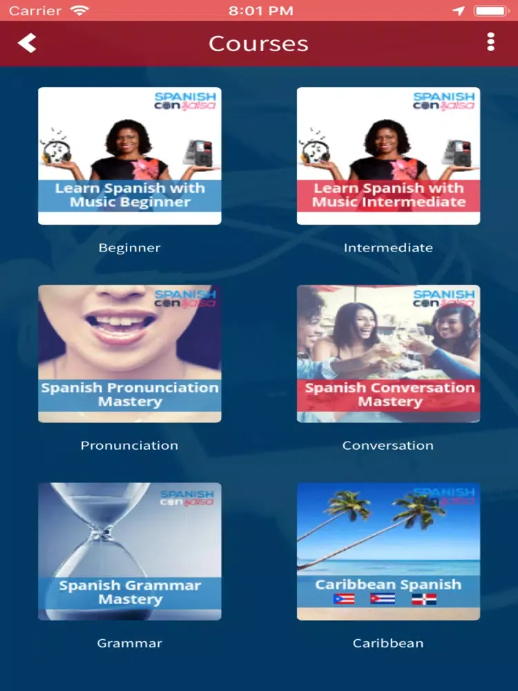 Spanish Con Salsa iPad  سکرین شاٹس