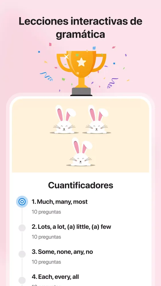 Screenshot di inglés.com