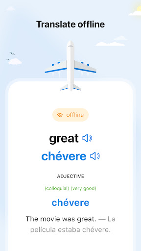 SpanishDictionary.com Learning Screenshots