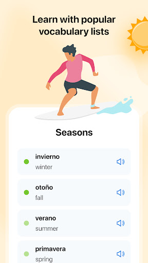 SpanishDictionary.com Learning Screenshots
