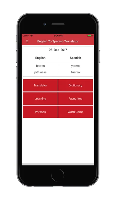 Screenshot di Spanish English Translators