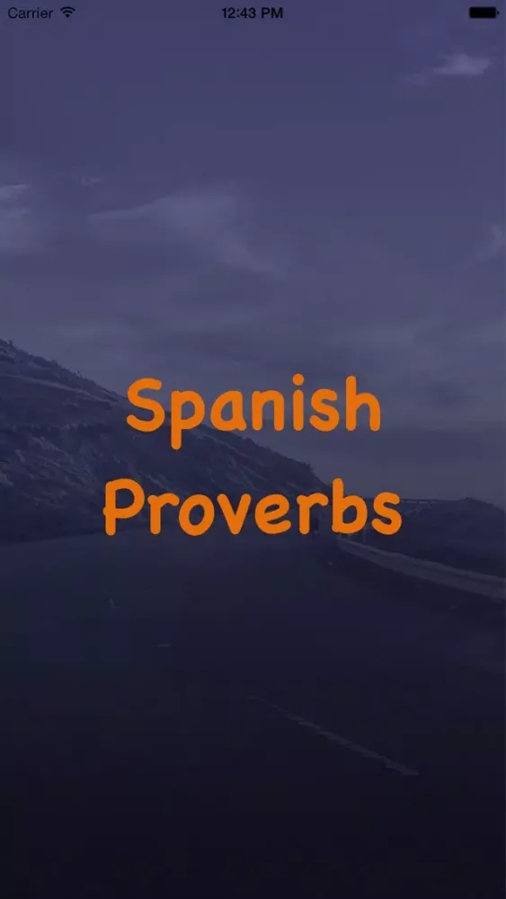Spanish Proverbs & Sayings应用截图