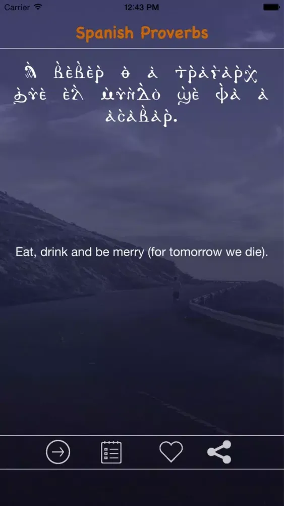 Spanish Proverbs & Sayings应用截图