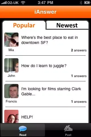 Capturas de pantalla de iAnswer - ask a Question
