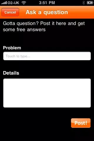 Capturas de pantalla de iAnswer - ask a Question