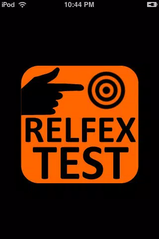 ภาพหน้าจอของ REFLEX TEST!